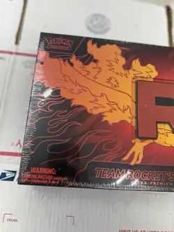 Pokemon Team Rocket’s Moltres EX Ultra Premium US Seller NEW SEALED! - Image 3