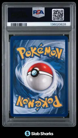 1999 POKEMON FOSSIL 1ST EDITION #5/62 GENGAR HOLO RARE PSA 9 - Image 2