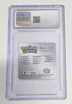 MEWTWO 1999 Pokemon Action Flipz Series 1 Artbox #80 #150 CGC 9 - Image 2