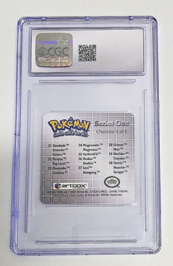 GENGAR EVOLUTIONARY LINE 1999 Pokemon Action Flipz Series 1 Artbox #40 #94 CGC 9 - Image 2