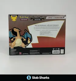 POKEMON TCG CELEBRATIONS COLLECTION LANCE'S CHARIZARD V SEALED BOX - Image 2
