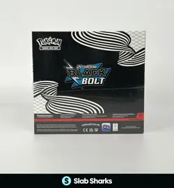POKEMON TCG SCARLET & VIOLET BLACK BOLT TECH STICKER COLLECTION SEALED BOX - Image 2