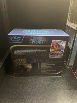 Phantasmal Flames Pokemon Center Elite Trainer Box ETB Sealed - Image 3