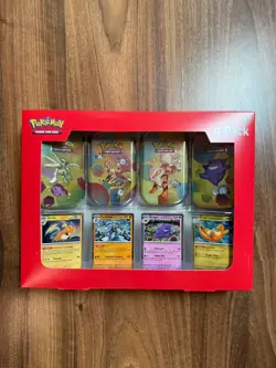 Pokemon TCG: Scarlet and Violet 151 4- Pk Mini Tin Factory Sealed - Image 1