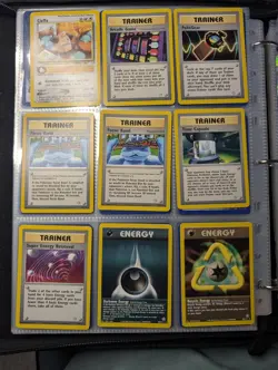 Pokemon Tcg Vintage Bulk Lot (66 mostly LP) Neo Genesis plus Energies from set - Image 1