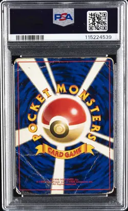 1996 POKEMON BASE SET JAPANESE #6 CHARIZARD-HOLO PSA 1 - Image 2