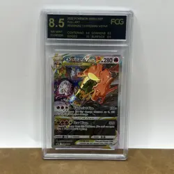 2022 POKEMON SWSH #262 FULL ART CHARIZARD VSTAR FCG 8.5 CARD FCG 8.5 - Image 1