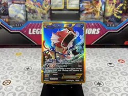 Pokemon TCG Gyarados EX 123/122 XY Breakpoint 2016 Full Art Holo Card - Image 3