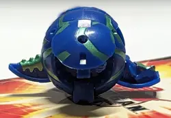 Bakugan Battle Brawlers Saurus 350G Aquos Blue No Card - Image 3