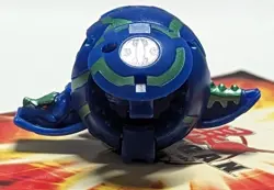 Bakugan Battle Brawlers Saurus 350G Aquos Blue No Card - Image 5
