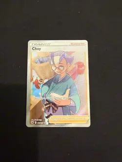 Pokemon Choy TCG Full Art Holo Card 182/189 Sword & Shield Astral Radiance - Image 1