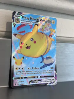 Flying Pikachu VMAX 007/025 Celebrations Full Art Ultra Rare Pokemon Card NM - Image 2