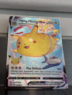Flying Pikachu VMAX 007/025 Celebrations Full Art Ultra Rare Pokemon Card NM - Image 5