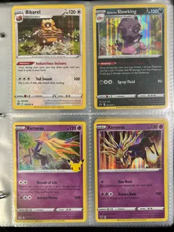 110 POKEMON cards in binder all holos + reverse holos! - Image 5