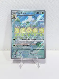 Pokemon Sunflora Holo Illustration Rare Card 169/167 Sv06: Twilight Masquerade - Image 1