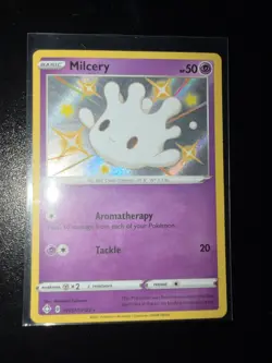 Milcery SV057/SV122 - Pokemon TCG Shining Fates Sword Shield Shiny Rare Card NM - Image 1