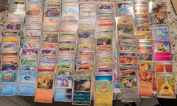 Lot Of 362 Pokemon Cards Holo, Reverse Holo, Bulk - Image 1