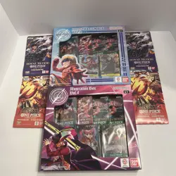 Bandai One Piece Trading Card Game: Illustration Box Volume3+4BUNDLE+2+2PRB2OP10 - Image 1