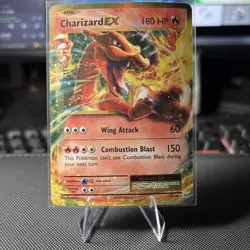 Pokemon TCG Charizard EX 12/108 XY Evolutions Ultra Rare Holo Card NM - Image 1