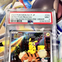 Detective Pikachu Returns 098/SV-P PSA 9 Promo Card Pokemon Pre-Order - Image 2