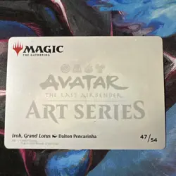 Iroh, Grand Lotus (47/54) Art Card - Avatar: TLA NM [Magic MTG] - Image 2
