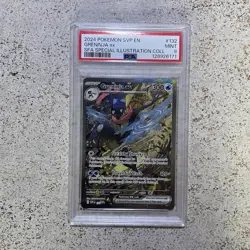Greninja Ex BSP Promo 132 SVP Special Illustration Pokemon Card PSA 9 MINT - Image 1