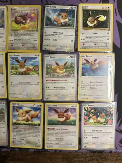 Eevee Card Lot (18 Cards), Pokemon Card TCG, Vintage-Modern - Image 3