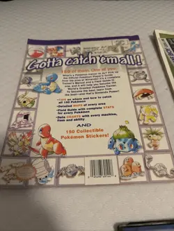 Pokemon Vintage Books And Card Case With Pocket Game And Players Guide - Image 5