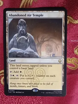 Abandoned Air Temple Avatar: The Last Airbender Magic The Gathering MTG land - Image 1