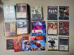 Magic The Gathering Final Fantasy Japan Lot 467 Com & Uncommon & Rare and Art. - Image 1