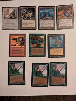 43 MTG Magic The Gathering cards 3rd 4th Ice Age Fallen Empires Dark Chronicles - Image 4