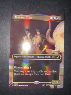 Mai and Zuko (Borderless) Avatar: The Last Airbender: Eternal-Legal Foil - Image 2