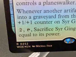 Syr Ginger, the Meal Ender Wilds of Eldraine Foil - Image 2