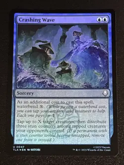 MTG Avatar: The Last Airbender Crashing Wave Foil 0047 NM - Image 1