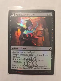 Azula Always Lies (Foil) - Avatar - NM - Common - Instant Lesson - MTG - Image 1