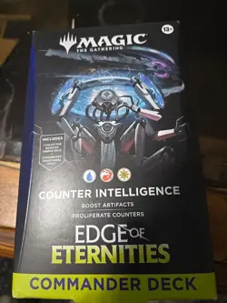 Magic: The Gathering Edge of Eternities-Counter Intelligence - Commander Deck -N - Image 1