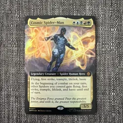 Cosmic Spider-Man Extended Art Foil Marvel's Spider-Man MTG 0271 - Image 1