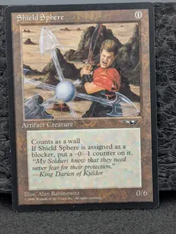 LP - Shield Sphere - Alliance - Magic The Gathering Lightly Played MTG English - Image 1