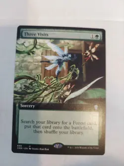 Three Visits (Extended Art) Commander Legends Regular - Image 1