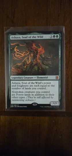 Ashaya, Soul of the Wild Zendikar Rising Magic the Gathering - Image 1