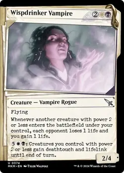 Showcase WISPDRINKER VAMPIRE x4 mtg NM-M Murders at Karlov Manor Unc - Image 1