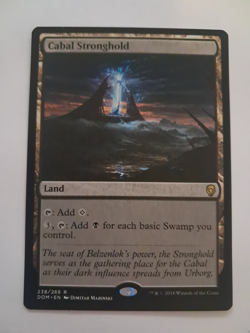 Cabal Stronghold NM Dominaria Magic the Gathering MTG - Image 1