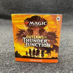 Magic: the Gathering Outlaws of Thunder Junction Prerelease Box, Sealed, Dents - Image 1