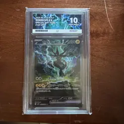 ACE grading 10 Zekrom ex 169/086 SAR Black Bolt Pokemon Card Japanese 2025 - Image 1