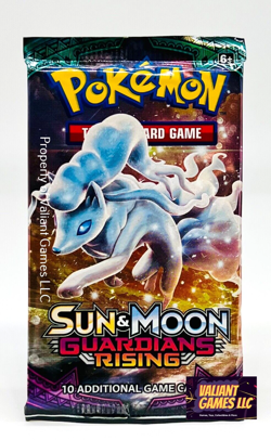 Pokemon Sun & Moon Guardians Rising Single 10 Card Booster Pack Sealed - Image 1