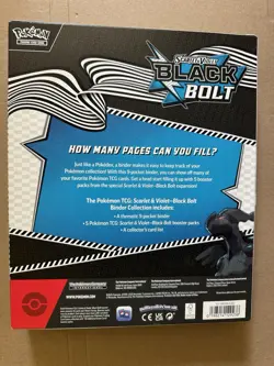 Sealed Pokemon Box Bulk Collection Job Lot x6 Prismatic Black Bolt - Image 3