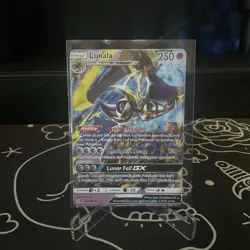 Pokemon TCG - Lunala GX (66/149) Sun & Moon: Base Set - Ultra Rare - Holo DMG - Image 1