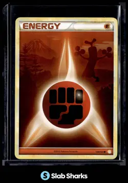 2010 POKEMON HEARTGOLD & SOULSILVER #120/123 FIGHTING ENERGY - Image 1