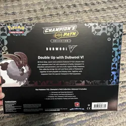 2020 Pokemon Dubwool V Collection Box Champion's Path Collection - Image 3