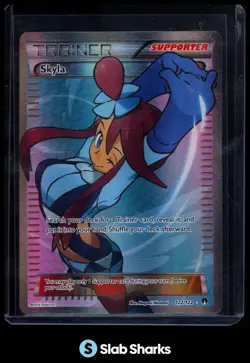 2016 POKEMON XY BREAKPOINT #122/122 SKYLA ULTRA RARE - Image 1
